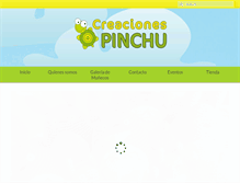 Tablet Screenshot of creacionespinchu.com